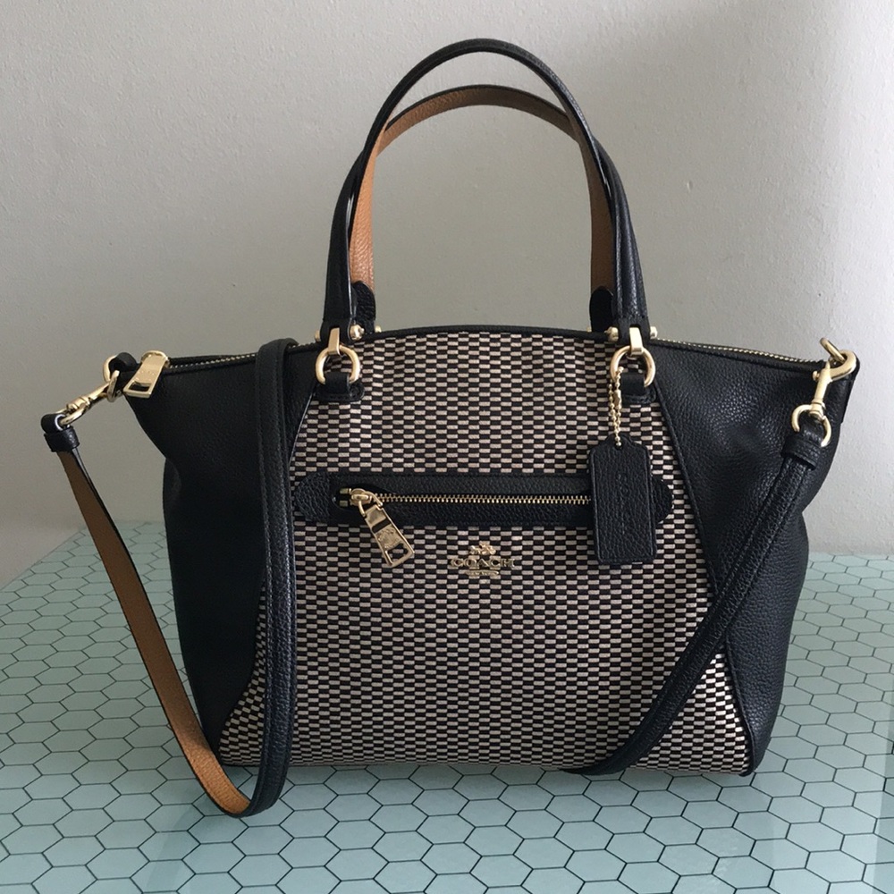 Coach Legacy Jacquard Prairie Satchel